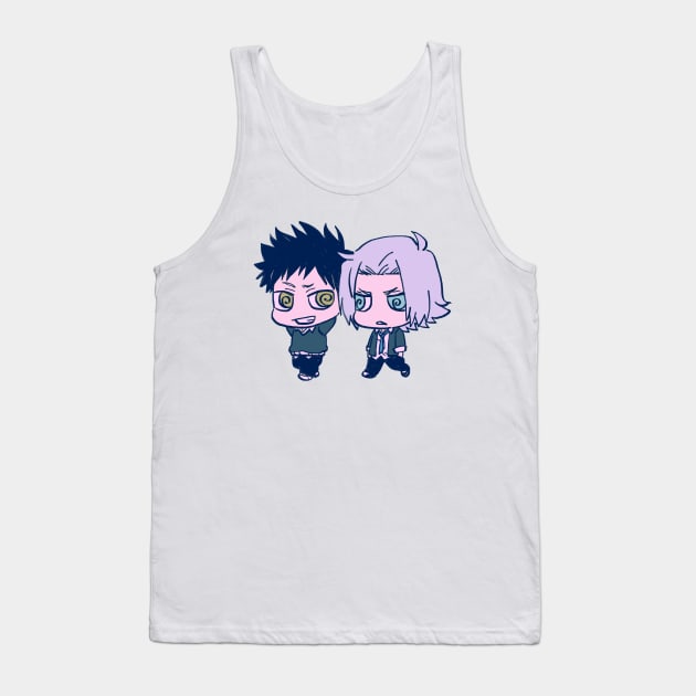 I draw chibi gokudera and yamamoto / Katekyo Hitman REBORN Tank Top by mudwizard